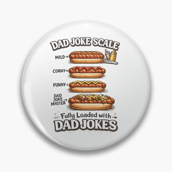 Item preview, Fully Loaded Dad Joke Scale designed and sold by CerealBoxInk.
