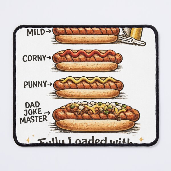 Item preview, Fully Loaded Dad Joke Scale designed and sold by CerealBoxInk.