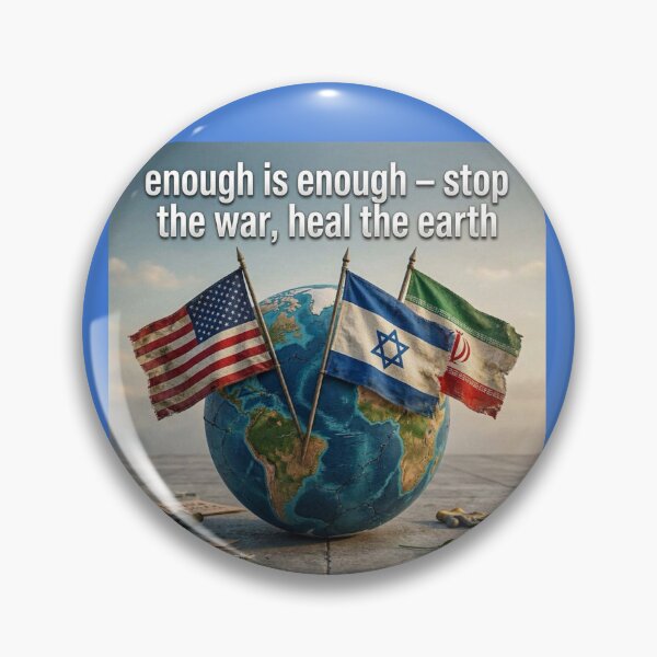 Item preview,  Enough Is Enough – Stop the War, Heal the Earth   designed and sold by PaintMeWorld.