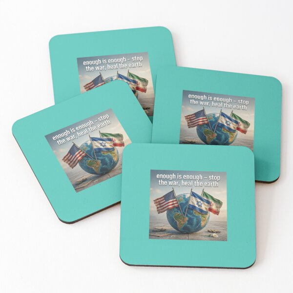 Item preview,  Enough Is Enough – Stop the War, Heal the Earth   designed and sold by PaintMeWorld.