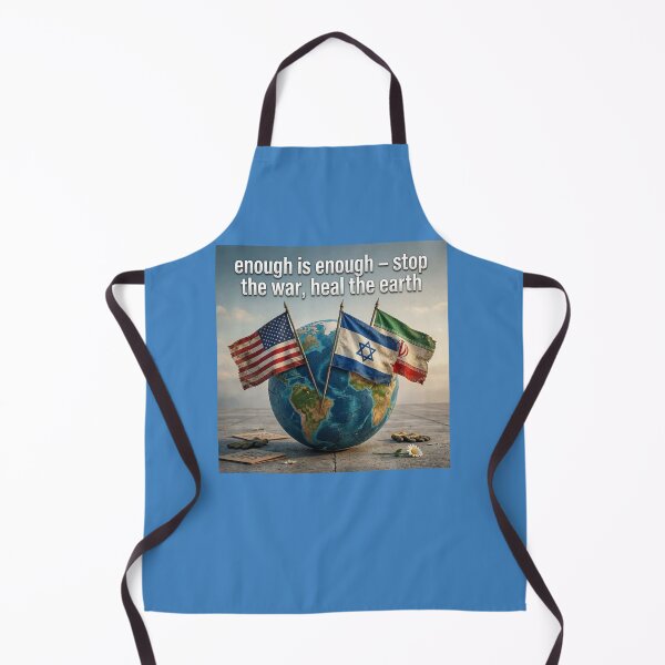 Item preview, Enough Is Enough – Stop the War, Heal the Earth designed and sold by PaintMeWorld.