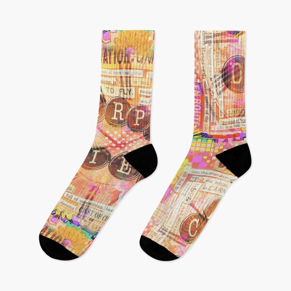 Item preview, Carpe Diem Mixed Media Collage | Destination Unknown Inspirational Art designed and sold by bewitchedcuties.