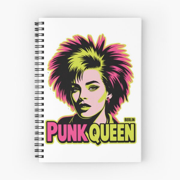 Item preview, Punk Queen Berlin Pop Art Sticker designed and sold by LukaRealm.
