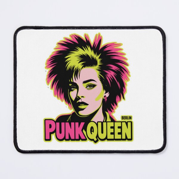 Item preview, Punk Queen Berlin Pop Art Sticker designed and sold by LukaRealm.