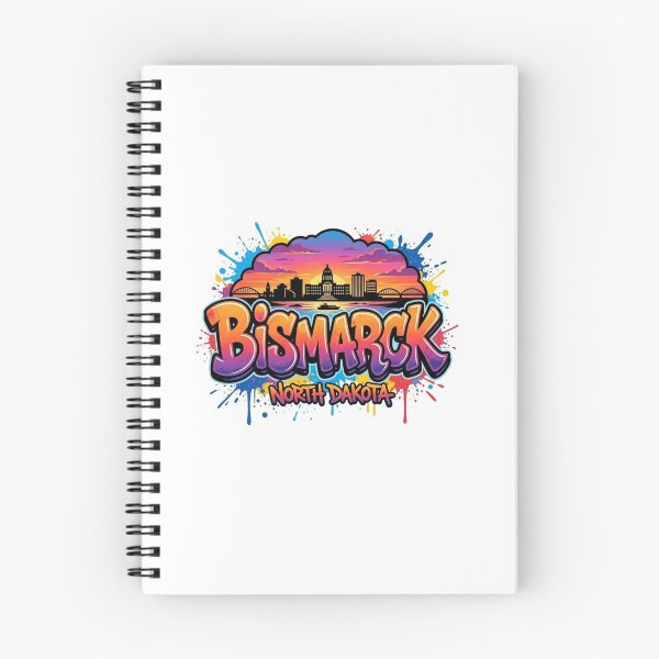 Item preview, Bismarck City Graffiti Sticker Souvenir Summer Edition designed and sold by Imaginarium of Chaos falcon88 .
