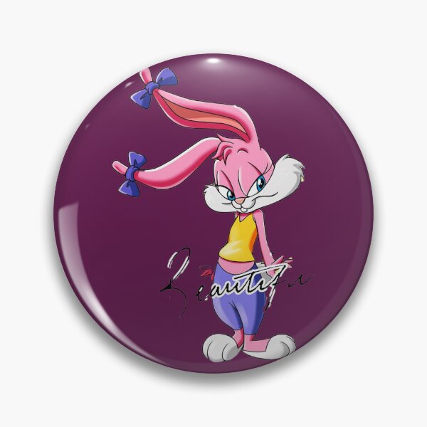 Item preview,  Stylized Pink Cartoon Bunny Girl Beautiful designed and sold by Creatby7030.