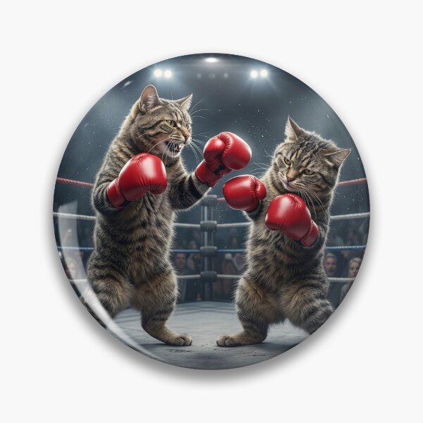 Item preview, Tabby Cats Put Their Dukes Up designed and sold by Tridentulus.