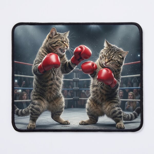Item preview, Tabby Cats Put Their Dukes Up designed and sold by Tridentulus.