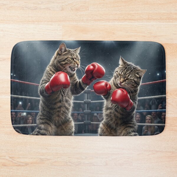 Item preview, Tabby Cats Put Their Dukes Up designed and sold by Tridentulus.