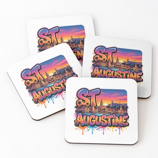 Item preview, St Augustine Historic Graffiti Sticker designed and sold by Imaginarium of Chaos falcon88 .