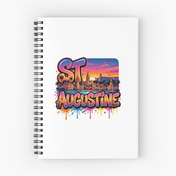 Item preview, St Augustine Historic Graffiti Sticker Souvenir Summer Edition designed and sold by Imaginarium of Chaos falcon88 .