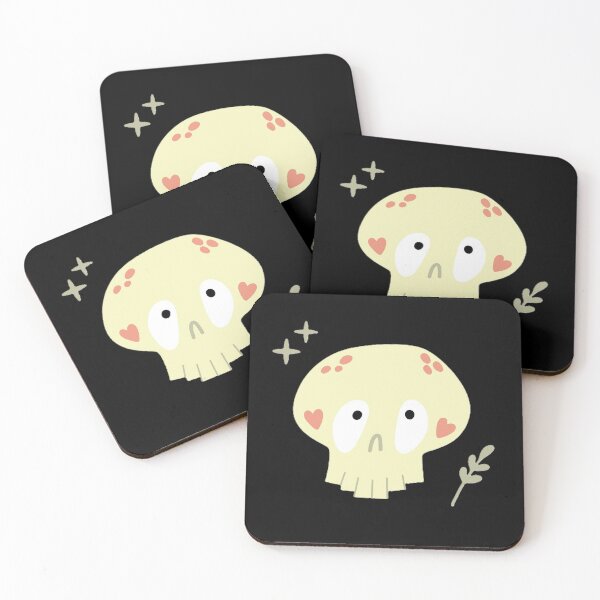 Item preview, Cute Pastel Skull Kawaii Sticker designed and sold by SkeletonMood.