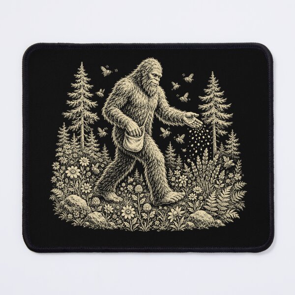 Item preview, Bigfoot Pollinator Wildflower Bee Vintage designed and sold by POD DYNASTY.
