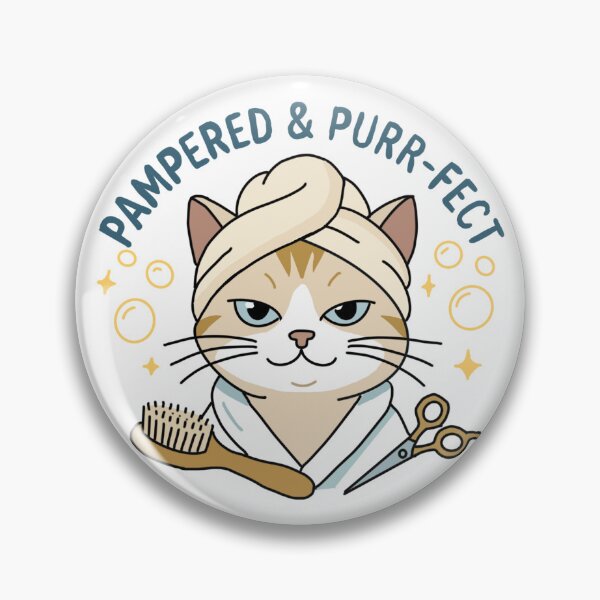 Item preview, Pampered and Purrfect designed and sold by ArtByLeighfy.