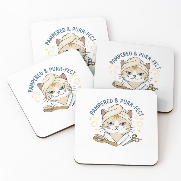 Item preview, Pampered and Purrfect designed and sold by ArtByLeighfy.