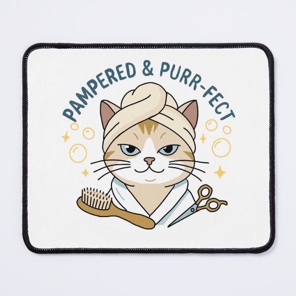 Item preview, Pampered and Purrfect designed and sold by ArtByLeighfy.