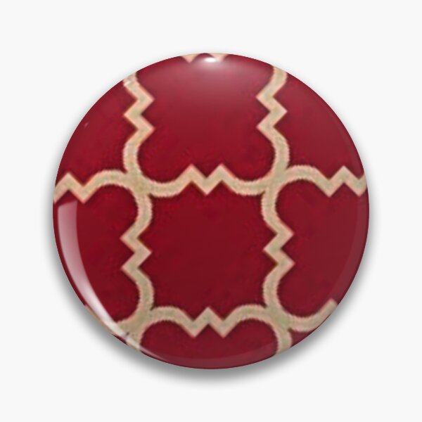 Item preview, Red and Cream Morrocan Tile Design designed and sold by ZedColors.