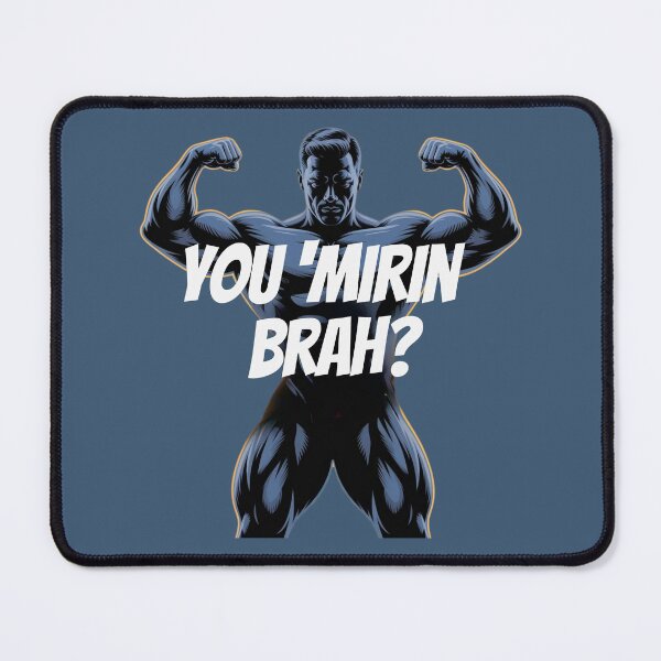 Item preview, You Mirin Brah Muscular Bodybuilder Gym Meme designed and sold by Flirt-Teez.