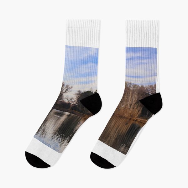 Item preview, Serene Lakeside with Winter Trees designed and sold by Phakade's Photos.
