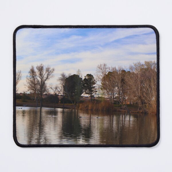 Item preview, Serene Lakeside with Winter Trees designed and sold by Phakade's Photos.