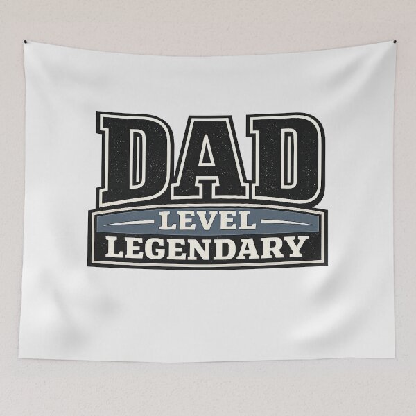 Item preview, Dad Level Legendary designed and sold by KyniraaCo.