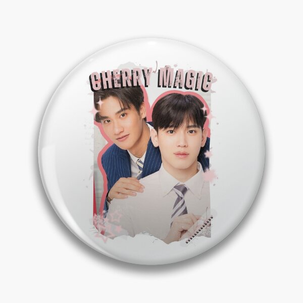 Item preview, Cherry Magic Modern Thai BL Drama Thailand Boys Love Aesthetic designed and sold by HELL0WBELLO.
