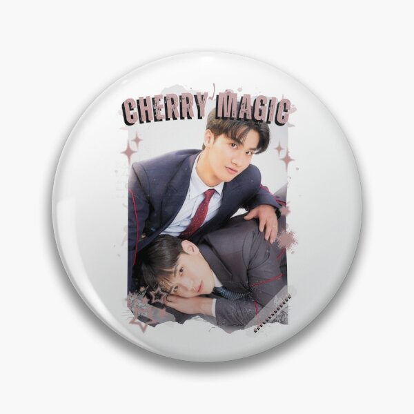 Item preview, Cherry Magic Drama BL tailandés moderno Tailandia Boys Love Estética designed and sold by HELL0WBELLO.