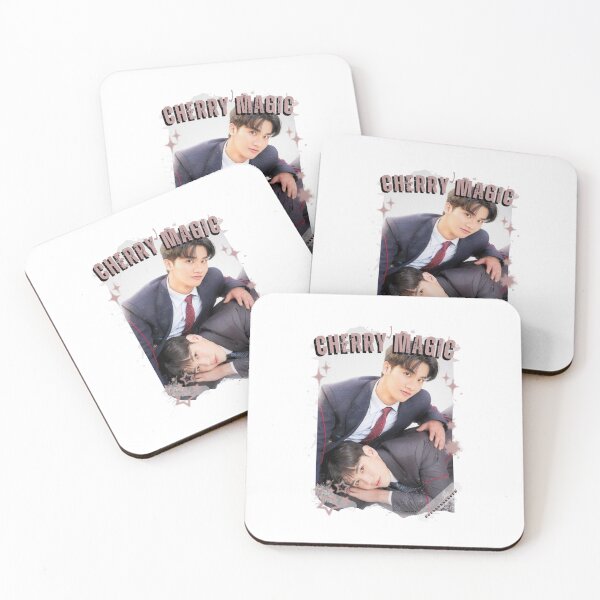 Item preview, Cherry Magic Modern Thai BL Drama Thailand Boys Love Aesthetic designed and sold by HELL0WBELLO.
