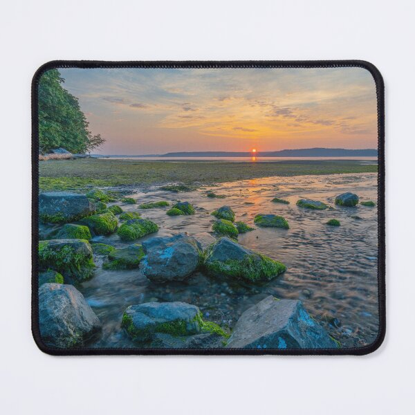 Item preview, Mossy Rock Beach designed and sold by CopperSkyPhoto.
