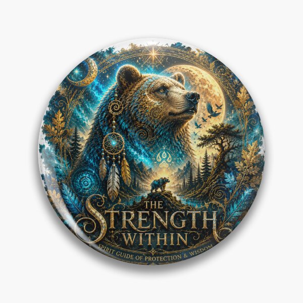 Item preview, The Strength Within Bear Spirit designed and sold by Trailora.