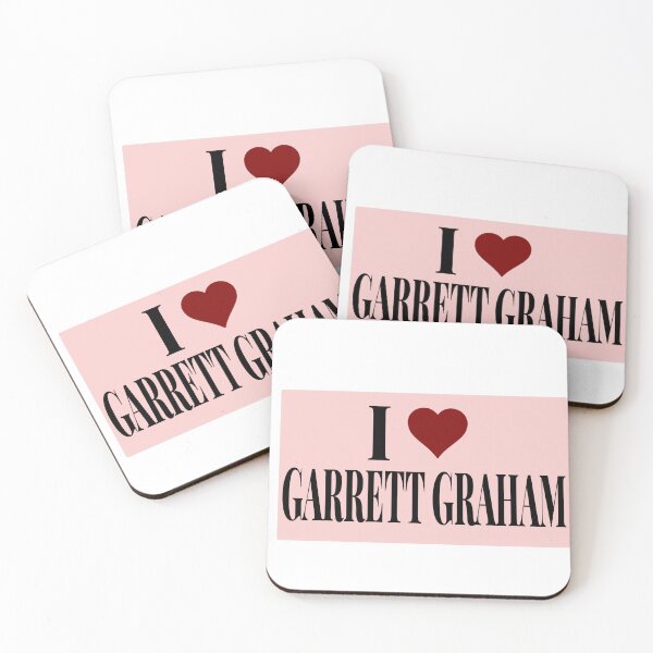 Item preview, I ❤️ Garrett Graham designed and sold by Barn Burner Stickers.