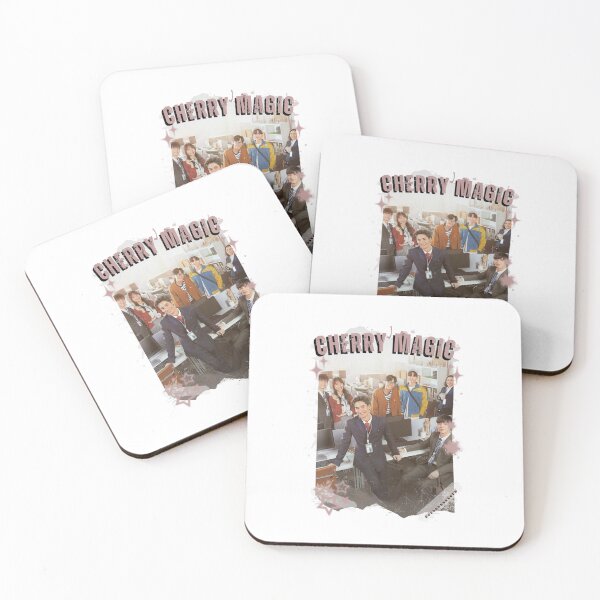Item preview, Cherry Magic Modern Thai BL Drama Thailand Boys Love Aesthetic designed and sold by HELL0WBELLO.