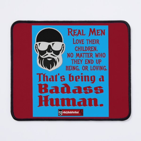 Item preview, Badass Human Love their Children (Blue) *More Colors Available in Collection designed and sold by OnlyDadsForReal.