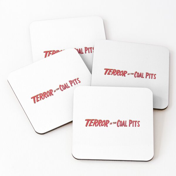 Item preview, Terror In The Coal Pits Retro Horror Comic Typography designed and sold by ChiaraBoutiqueArte.