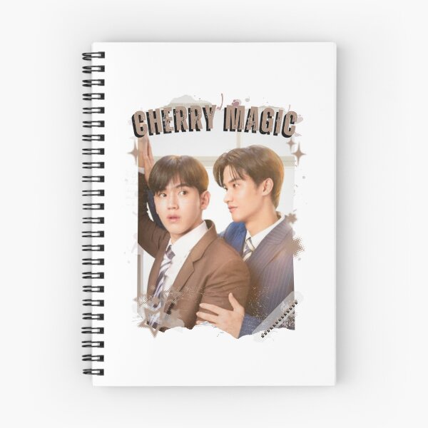 Item preview, Cherry Magic Modern Thai BL Drama Thailand Boys Love Aesthetic designed and sold by HELL0WBELLO.