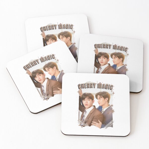 Item preview, Cherry Magic Modern Thai BL Drama Thailand Boys Love Aesthetic designed and sold by HELL0WBELLO.