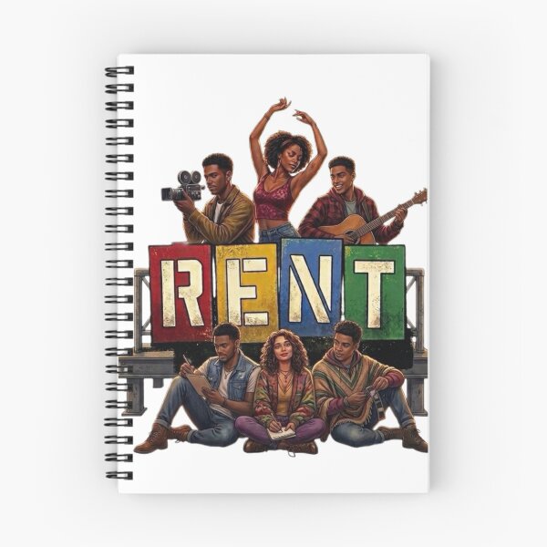 Item preview, RENT the Musical  designed and sold by Lyric Vault - Rock on.