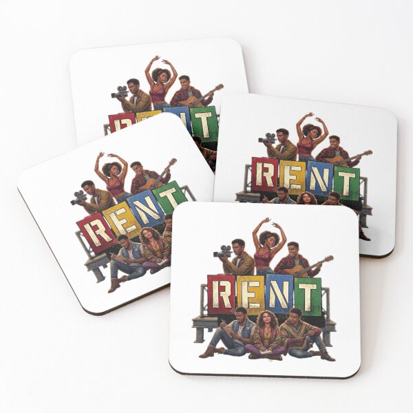 Item preview, RENT the Musical  designed and sold by Lyric Vault - Rock on.