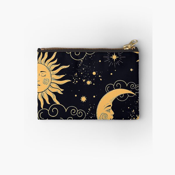 Item preview, Vintage Celestial Mystical Sun and Moon Seamless Pattern  designed and sold by FahdSpaceArt.