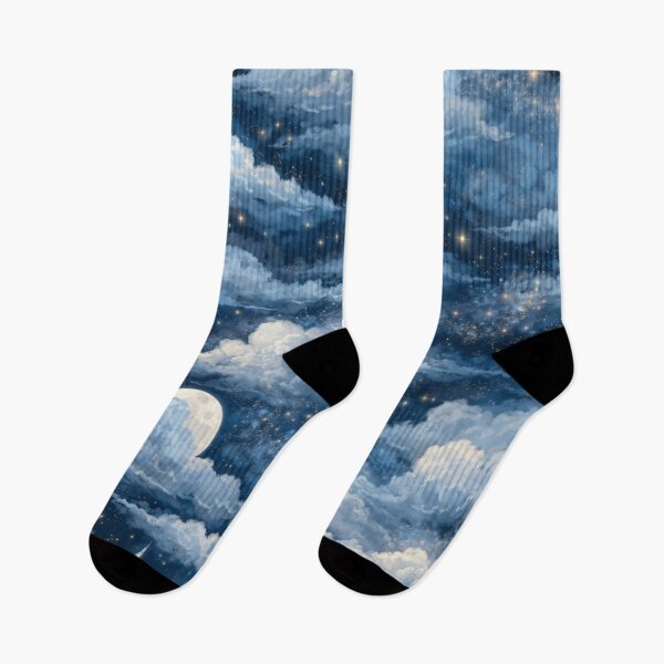 Item preview, Dreamy Moon and Stars Design designed and sold by NOVASTOCK117.