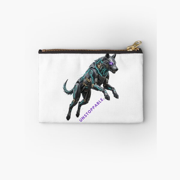 Item preview, Cyber Wolf Unstoppable: Futuristic Mecha Apex Predator designed and sold by CalmFrameArt.