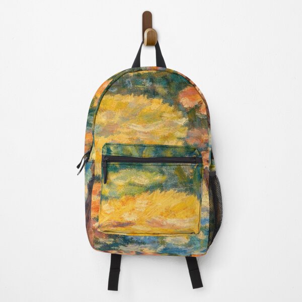 Item preview, Impressionist Pond: Water Lilies and Lotus Seed Pod designed and sold by Apex_Visuals.