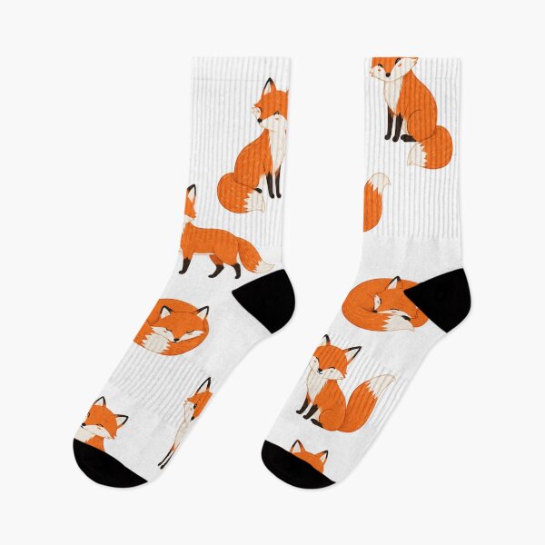 Item preview, Cute Fox Pattern – Adorable Woodland Foxes Seamless Design designed and sold by Seculinator.