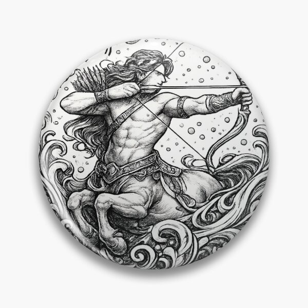 Item preview, Sagittarius Zodiac Sign designed and sold by VelaVestida.