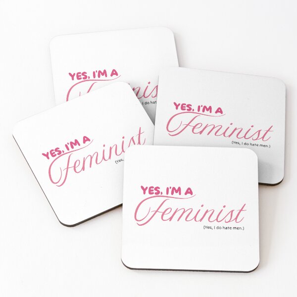 Item preview, Yes, I'm a feminist. (Yes, I do hate men.) designed and sold by caramelrts.
