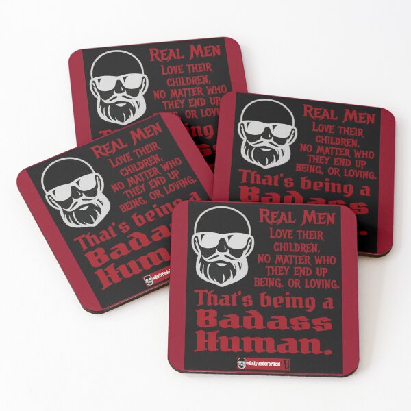 Item preview, Badass Human Love their Children (Black) *More Colors Available in Collection designed and sold by OnlyDadsForReal.
