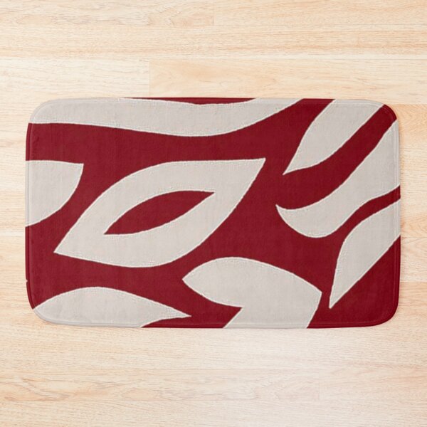 Item preview, Abstract Red and  white Pattern designed and sold by ZedColors.