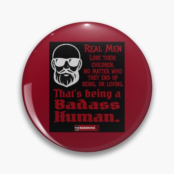 Item preview, Badass Human Love their Children (Black) *More Colors Available in Collection designed and sold by OnlyDadsForReal.