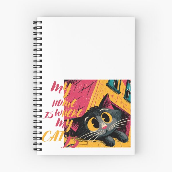 Item preview, My Home Is Where My Cat Is.  designed and sold by OutOfTheBubble.