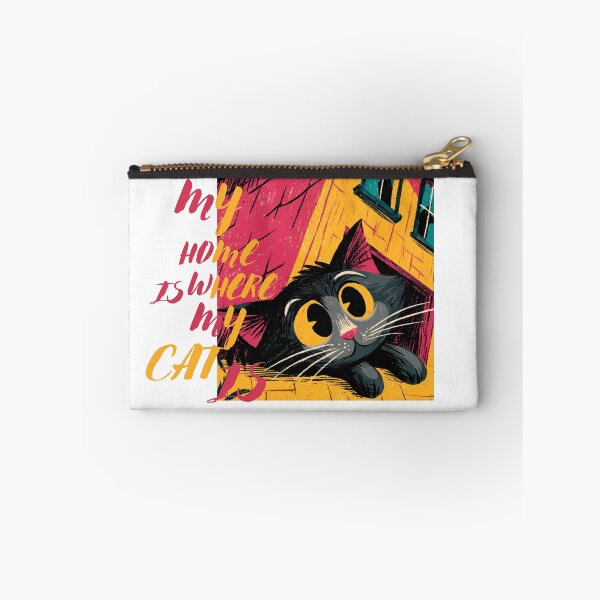 Item preview, My Home Is Where My Cat Is.  designed and sold by OutOfTheBubble.